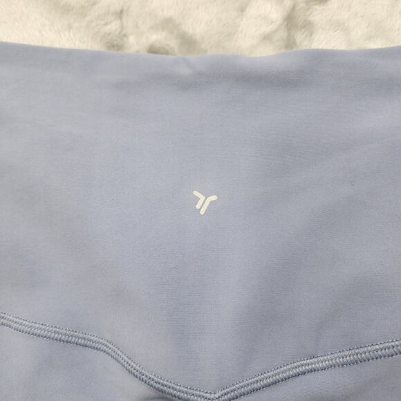 Old Navy Active Pants Womens L Blue Powersoft Extra High Rise Leggings Go Dry - Picture 3 of 9